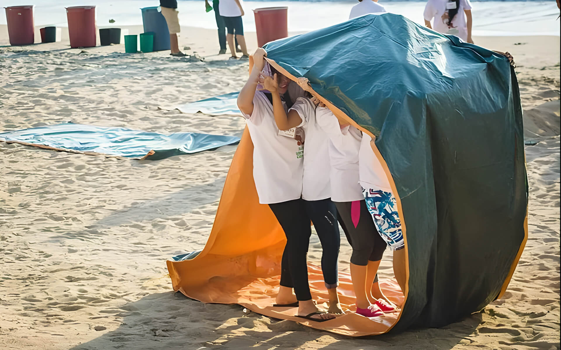 CanyonCove – Team Building – Human Train